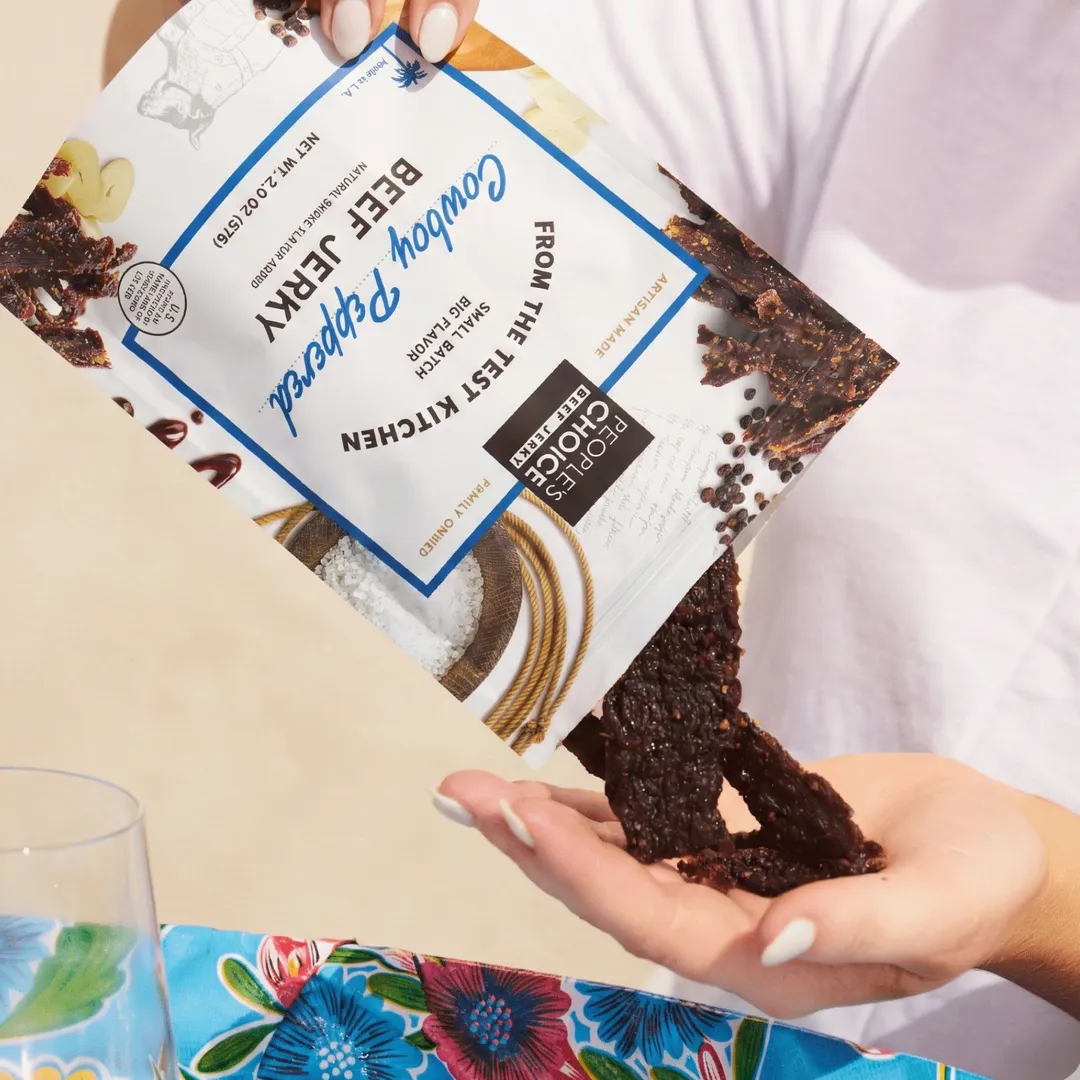 Test Kitchen - Cowboy Peppered Beef Jerky - 2.0 OZ