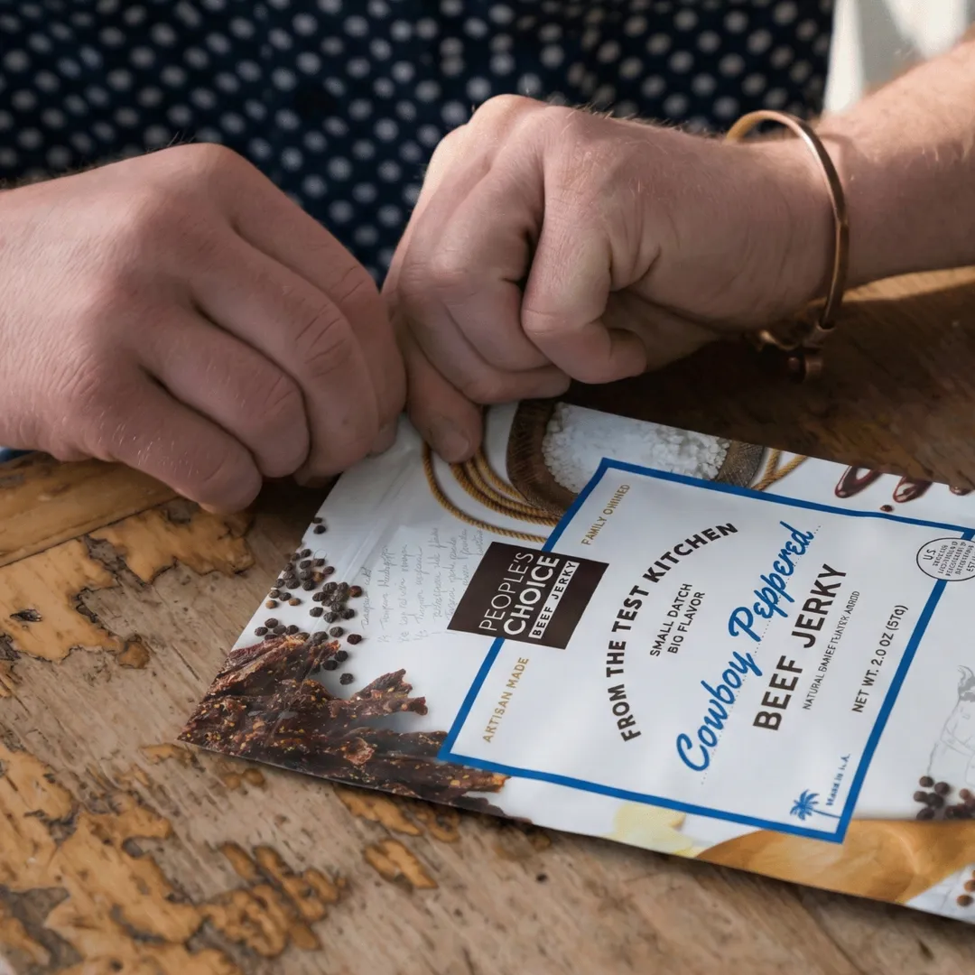 Test Kitchen - Cowboy Peppered Beef Jerky - 2.0 OZ
