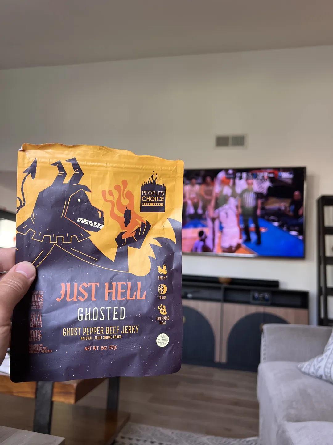 Just Hell - "Ghosted" Ghost Pepper Beef Jerky 2.0 OZ