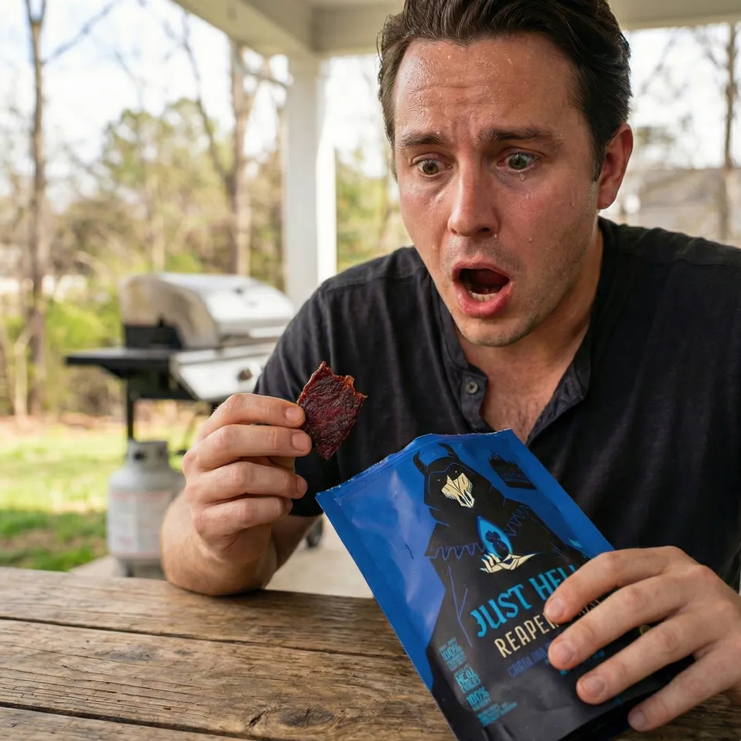Just Hell - "Reaper's Kiss" Carolina Reaper Beef Jerky 2.0 OZ