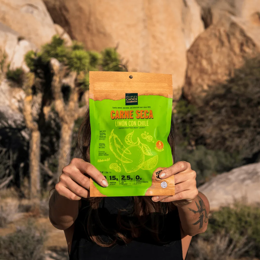 Carne Seca - Limon Con Chile Beef Jerky - 2.5 OZ