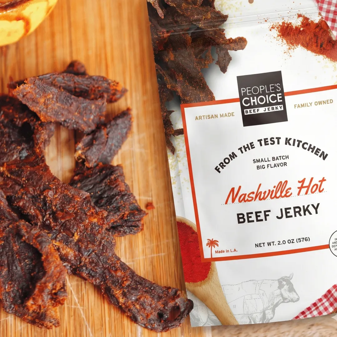 Test Kitchen - Nashville Hot Beef Jerky - 2.0 OZ