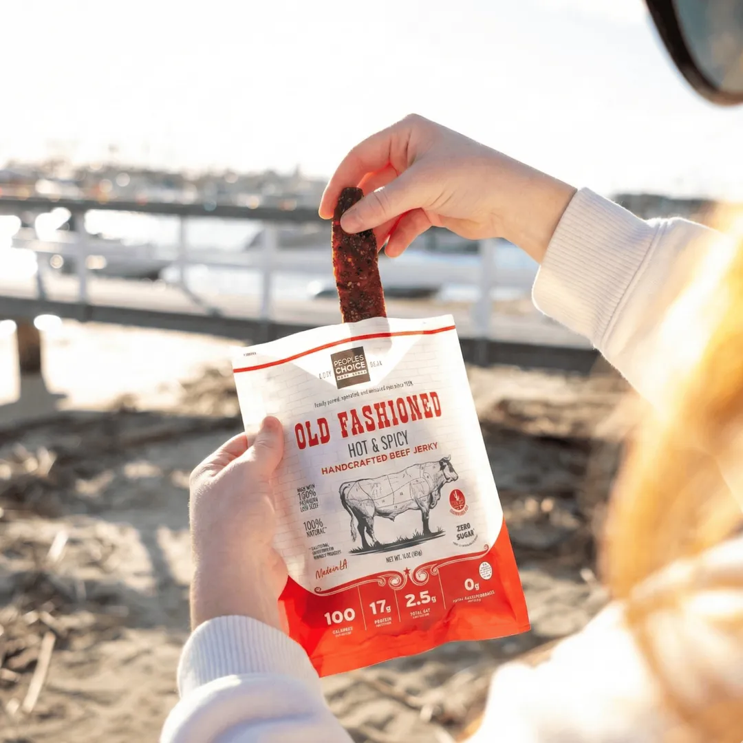 Old Fashioned - Hot & Spicy Beef Jerky - 2.5 OZ