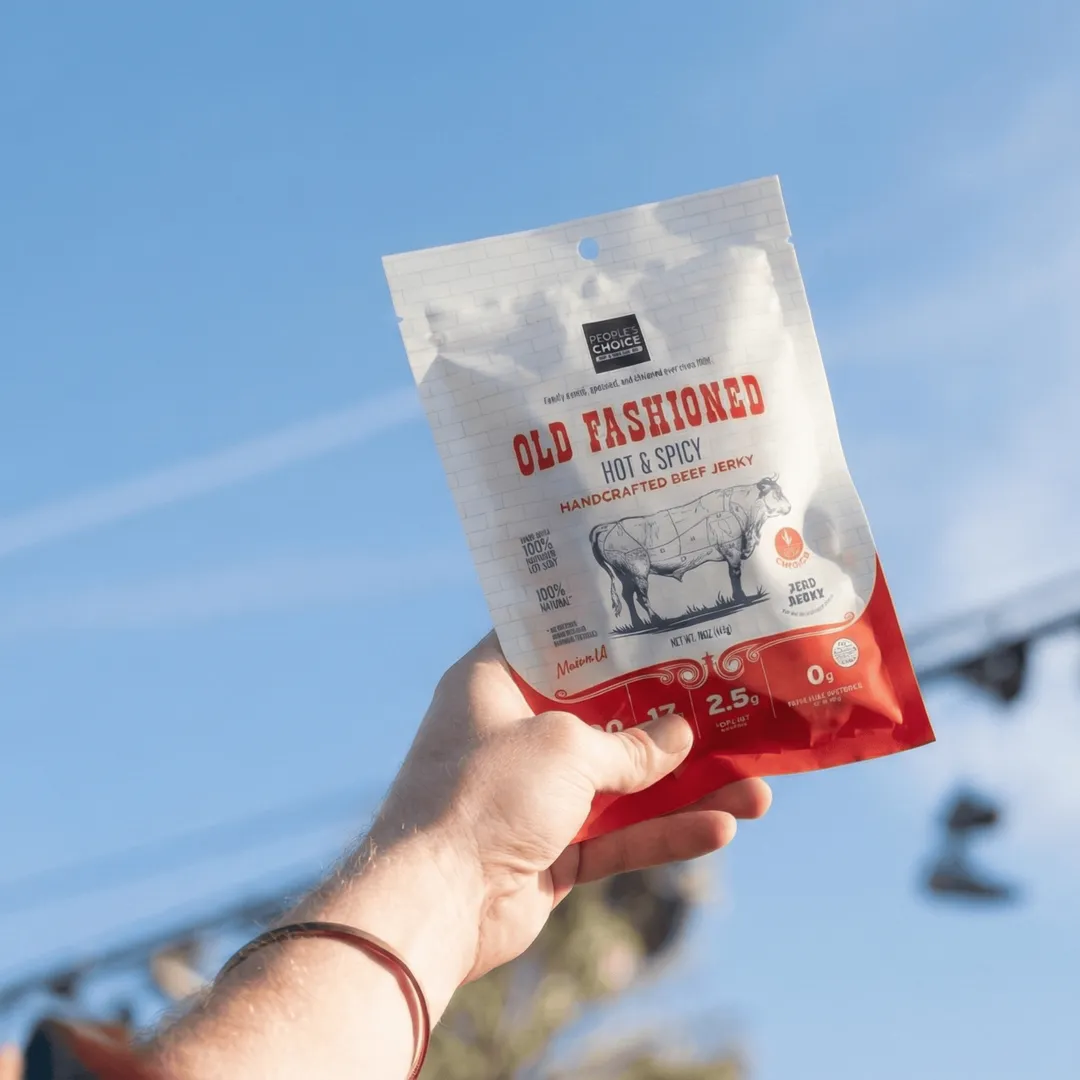 Old Fashioned - Hot & Spicy Beef Jerky - 2.5 OZ