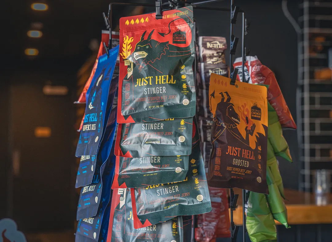 Just Hell - "Stinger" Scorpion Pepper Beef Jerky 2.0 OZ