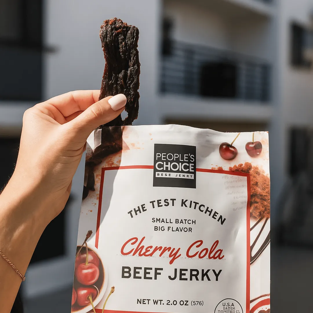 Test Kitchen - Cherry Cola Beef Jerky 2.0 OZ