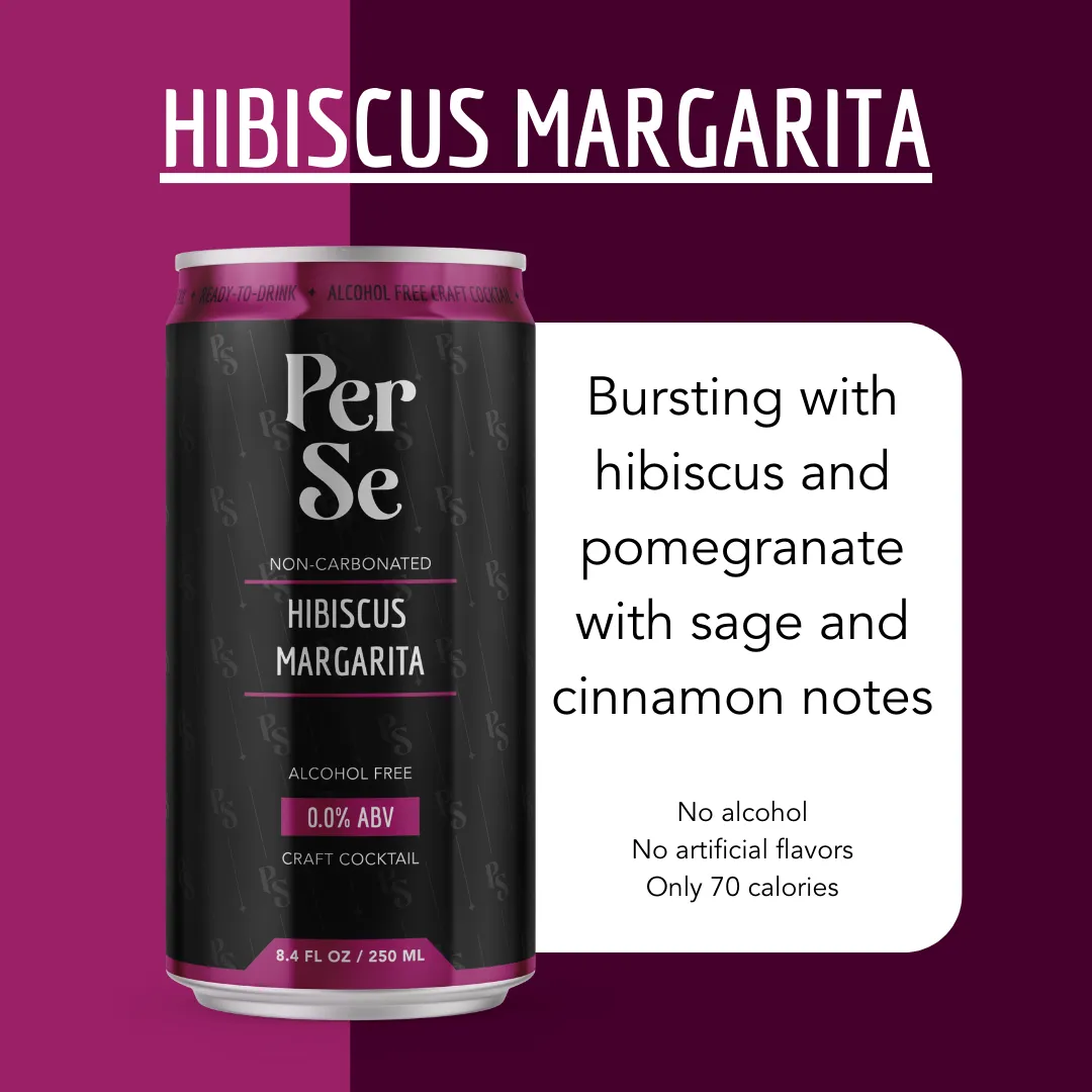 Per Se Hibiscus Margarita – Non-Alcoholic Craft Cocktail