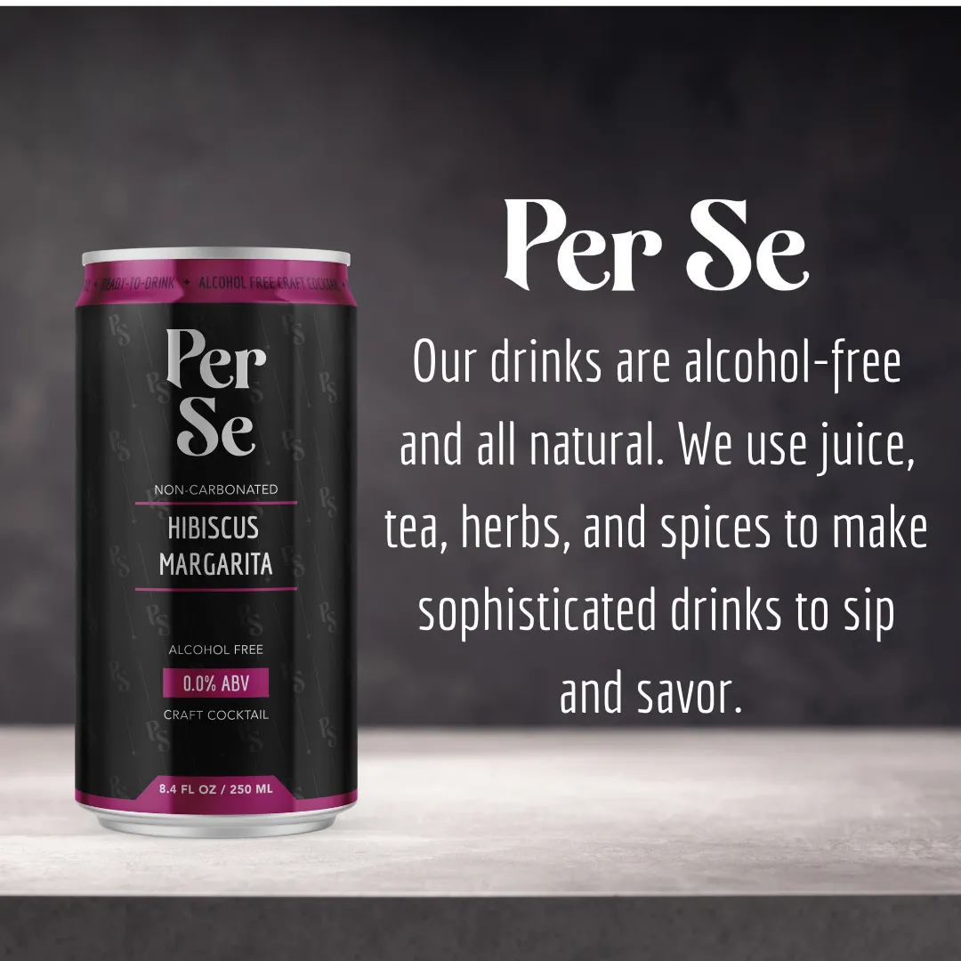 Per Se Hibiscus Margarita – Non-Alcoholic Craft Cocktail