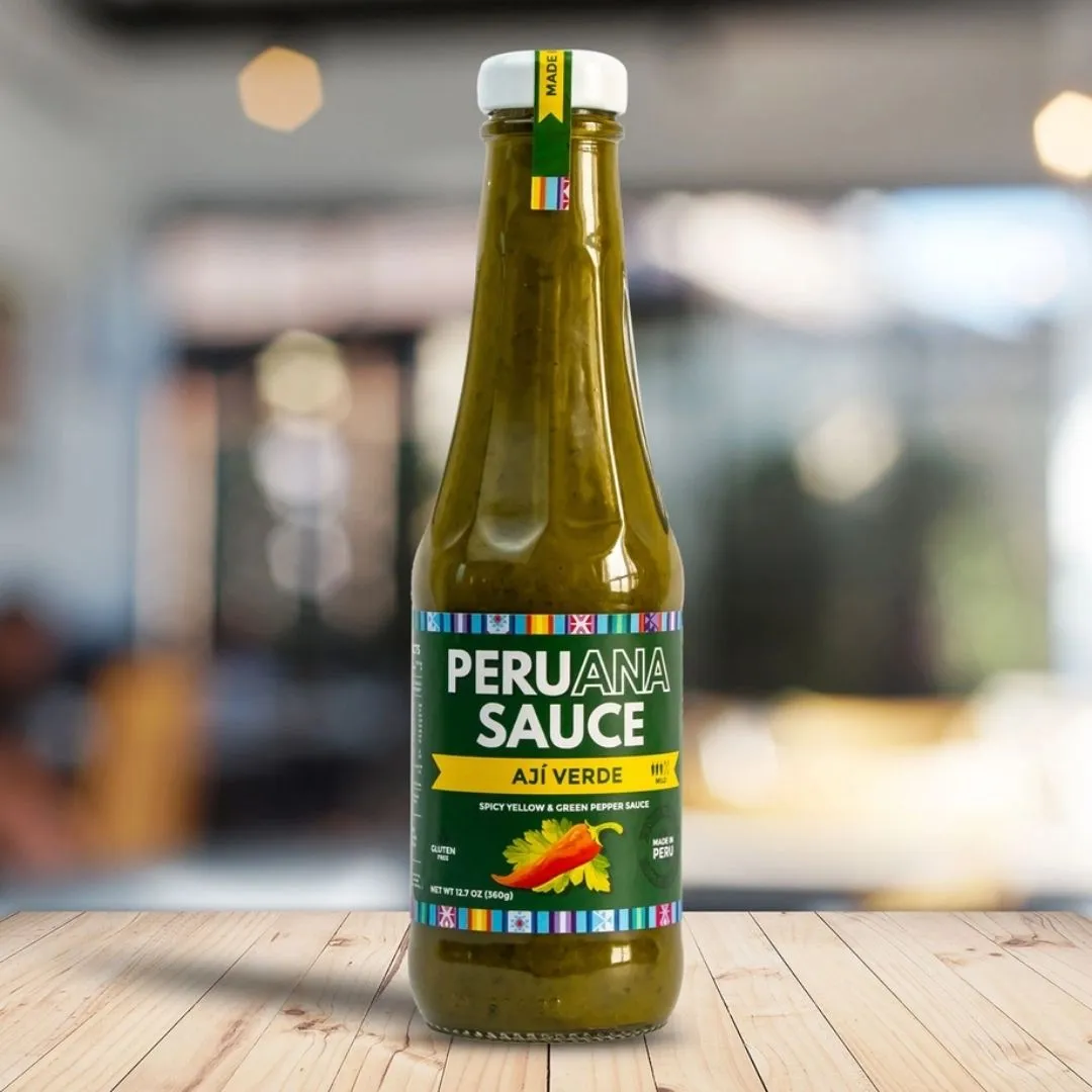 4-PK Asst Peruana Everyday Condiments- 1 each: Aji Amarillo, Rocoto, Aji Verde + Charapa