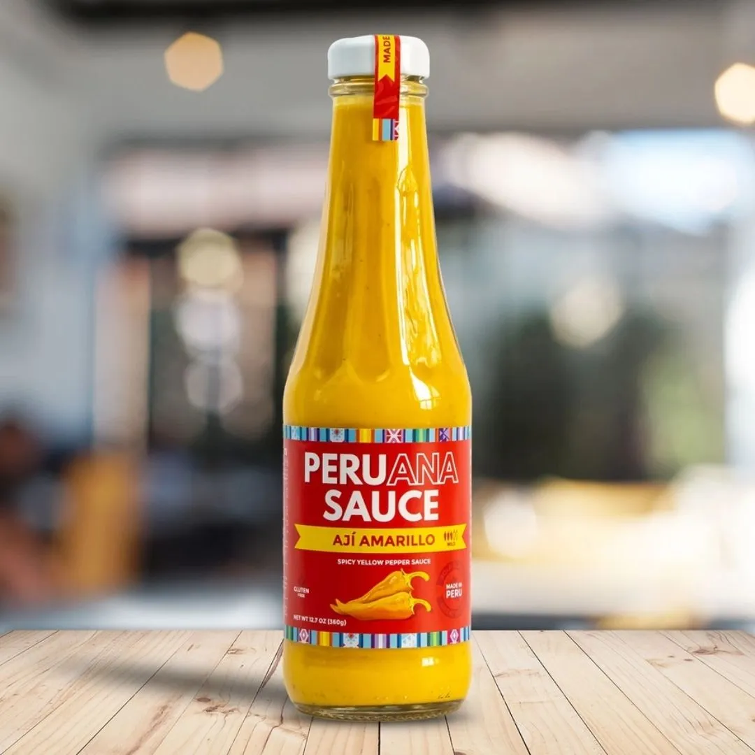 4-PK Asst Peruana Everyday Condiments- 1 each: Aji Amarillo, Rocoto, Aji Verde + Charapa