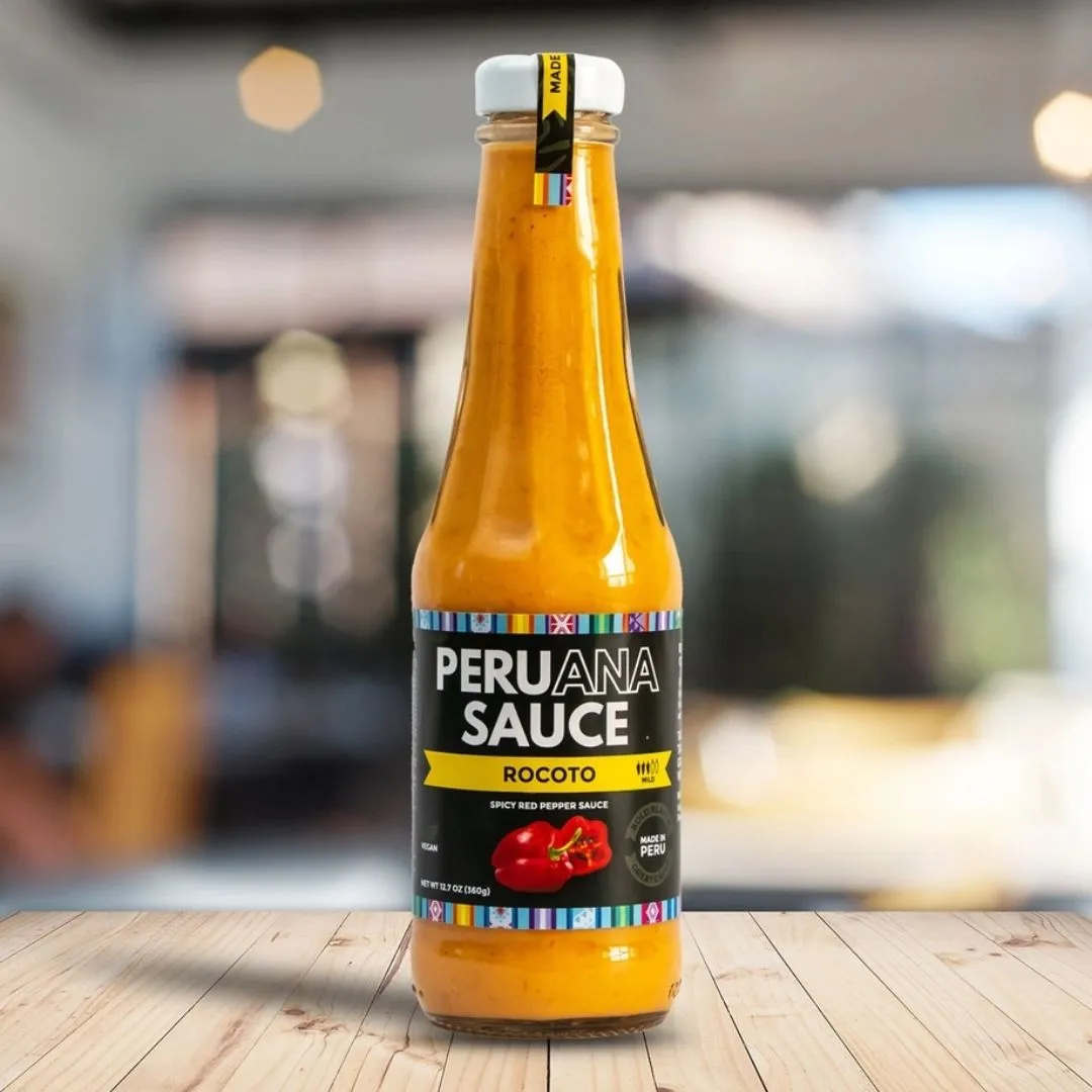 4-PK Asst Peruana Everyday Condiments- 1 each: Aji Amarillo, Rocoto, Aji Verde + Charapa