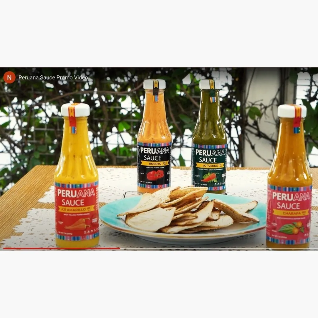Aji Verde Sauce - Spicy Yellow and Cilantro Pepper Sauce 12.7oz