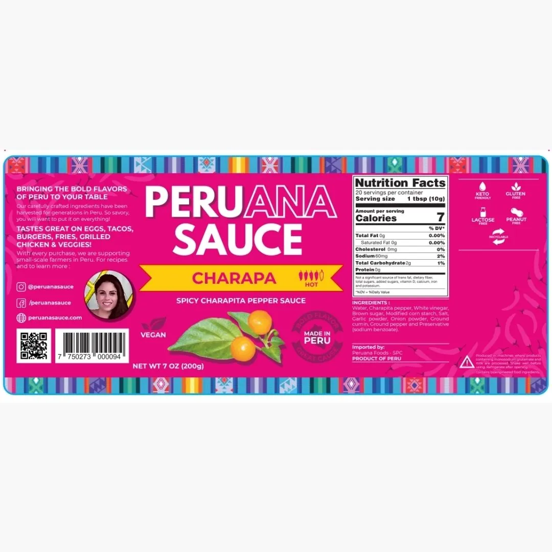 Charapa Hot Sauce - Charapita Chili Pepper Sauce 12.7oz
