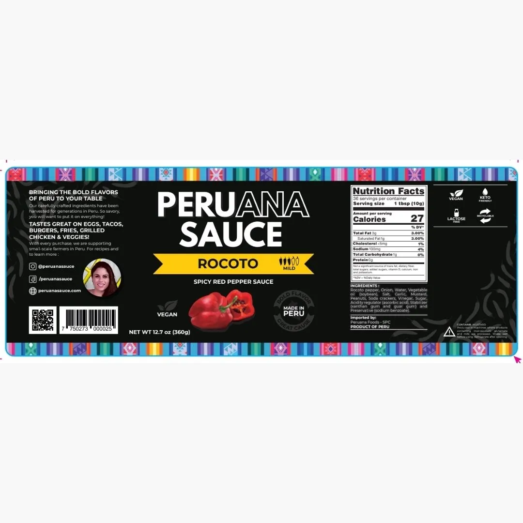 Rocoto - Spicy Red Pepper Sauce 7oz
