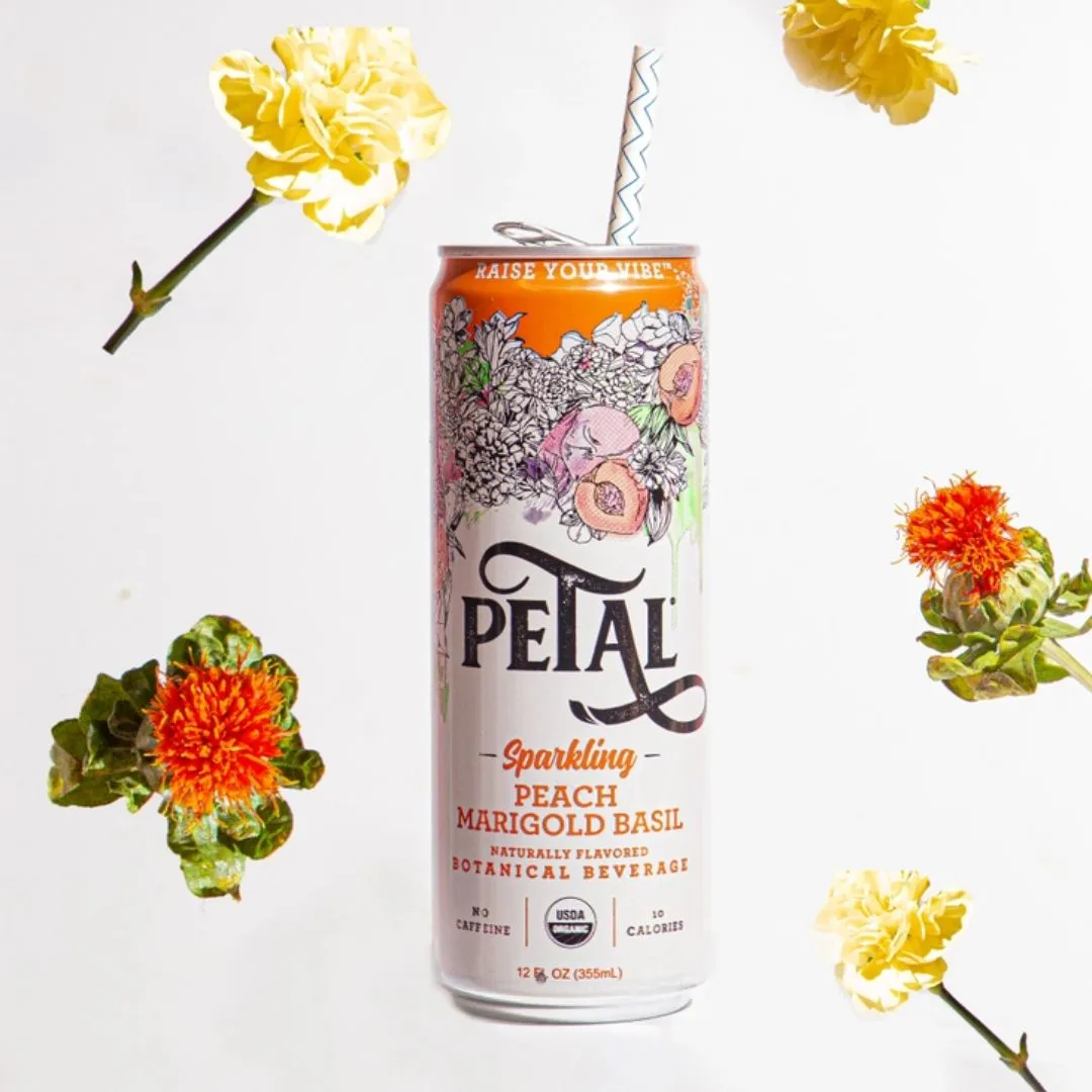 Peach Marigold Basil (12pk)