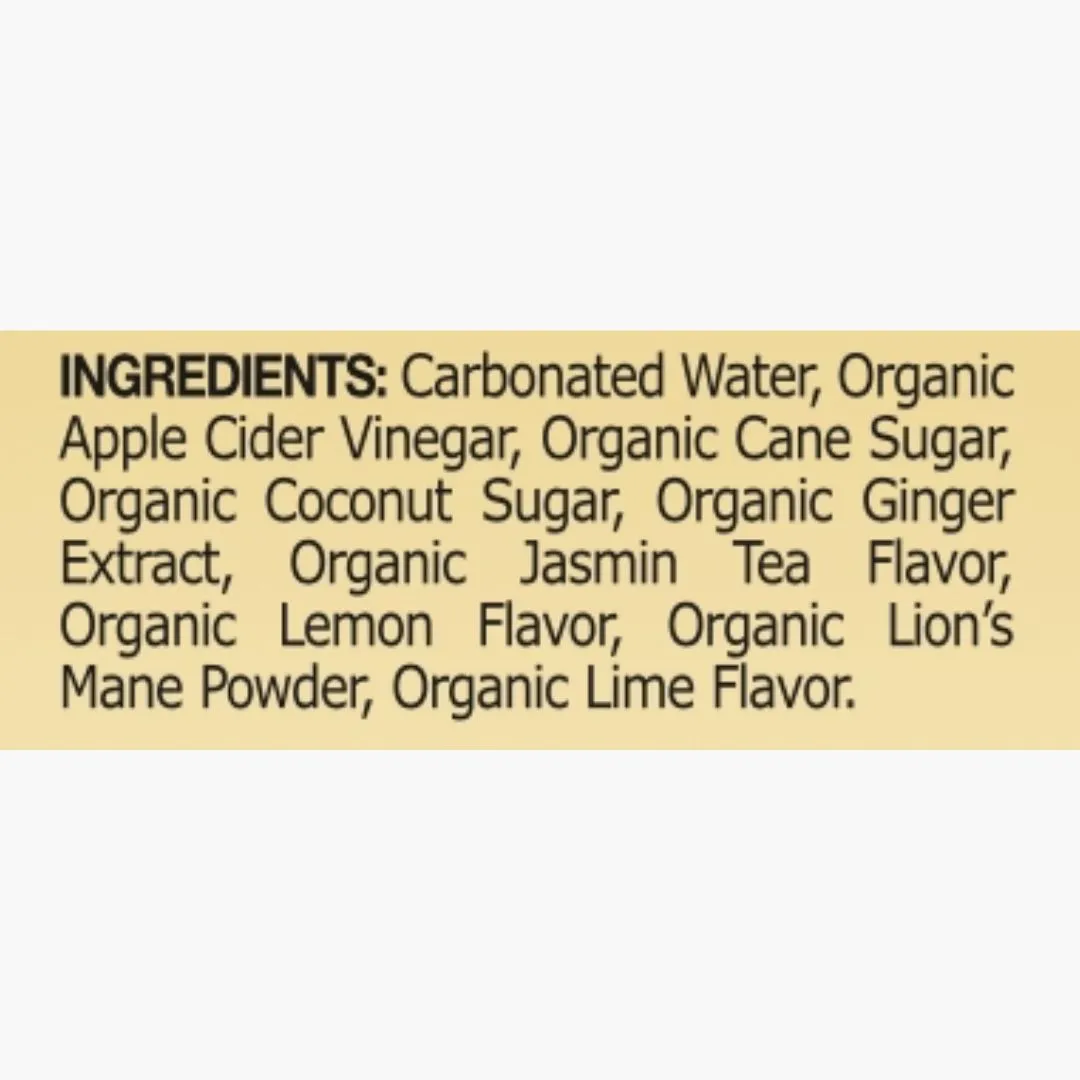 Petal - Lemon Lime Jasmine Ginger Ale (12pk)