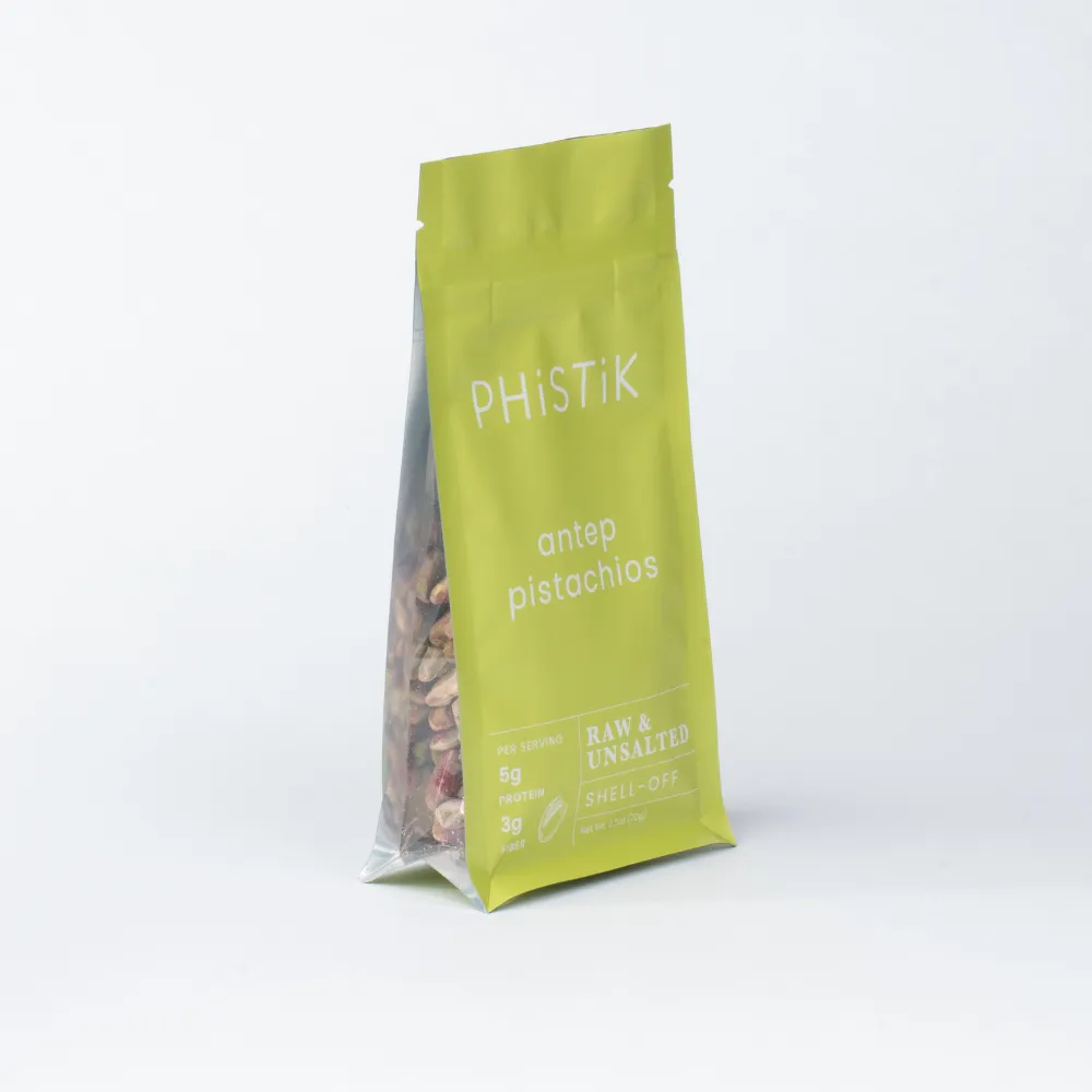 Antep Pistachio Kernels - Shell-off, Raw & Unsalted (2.5oz)