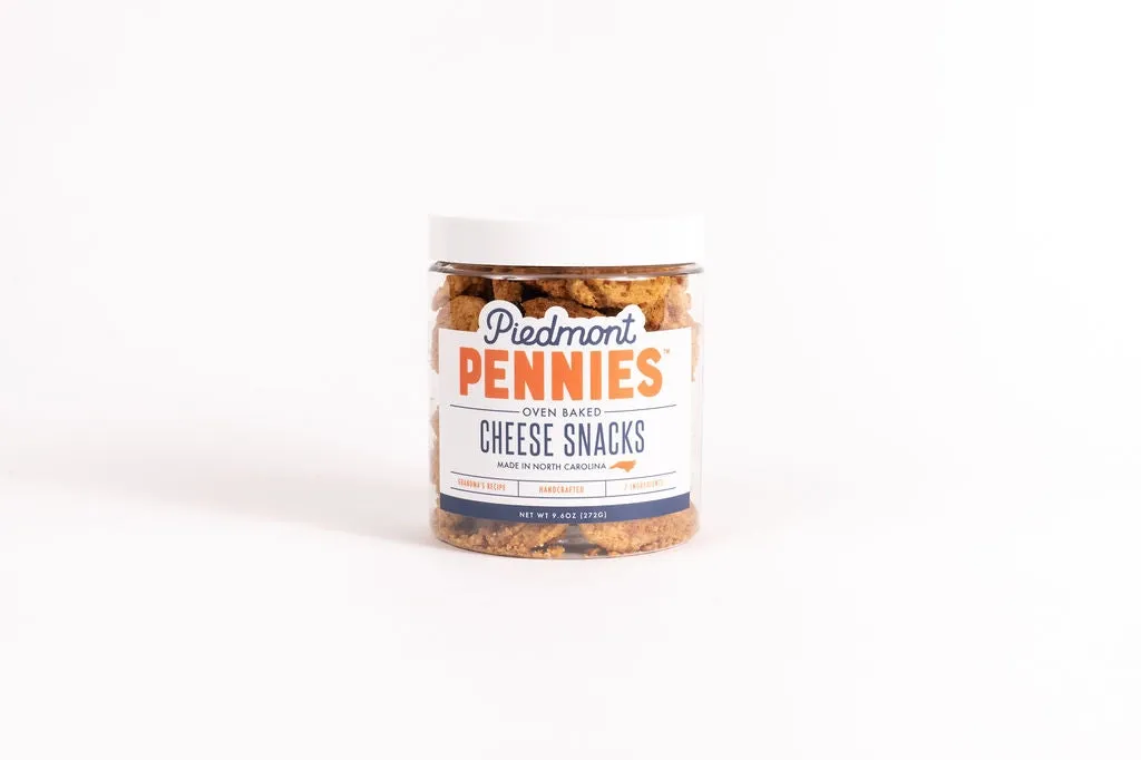 Cheddar Cheese Crackers, Gift Jars (8)