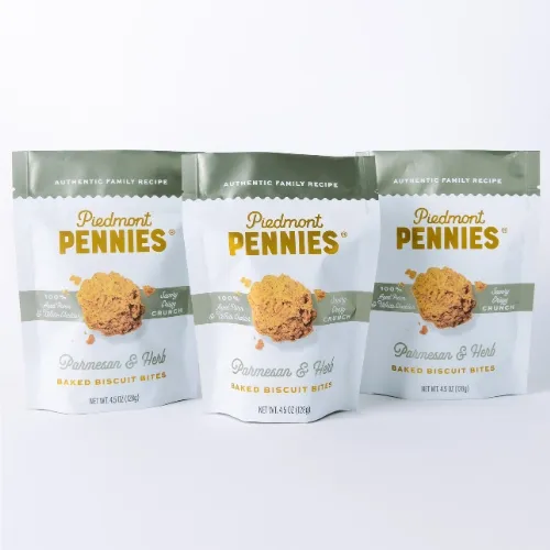 Parmesan & Herb Cheese Crackers, Medium Pouches (20)