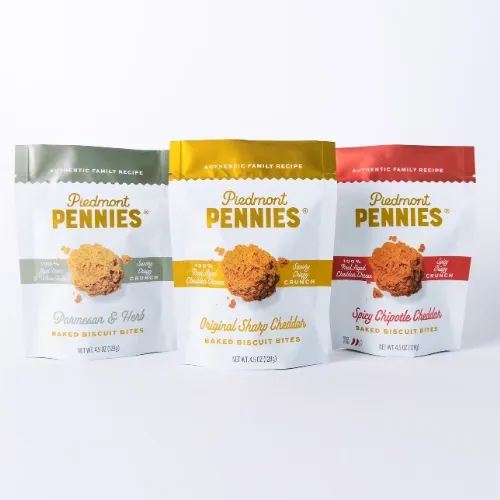 Parmesan & Herb Cheese Crackers, Medium Pouches (20)