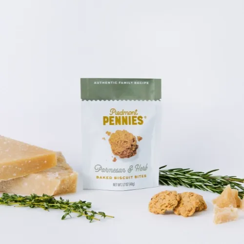Parmesan & Herb Cheese Crackers, Small Pouches (25)