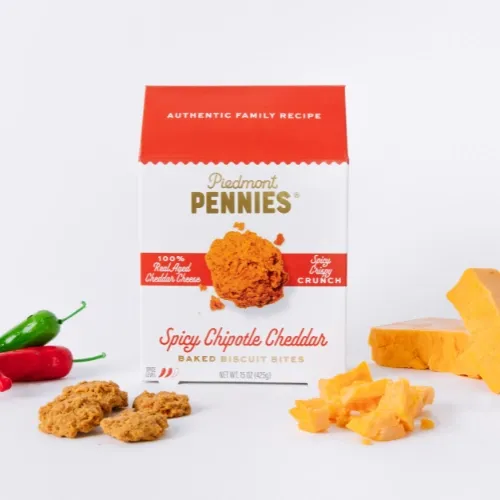 Spicy Chipotle Cheddar Cheese Crackers, Boxes (6)