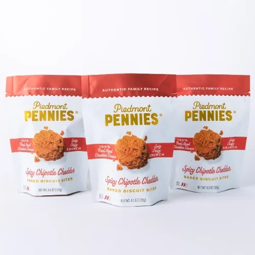 Spicy Chipotle Cheddar Cheese Crackers, Pouches (20)