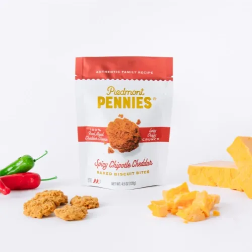 Spicy Chipotle Cheddar Cheese Crackers, Pouches (20)