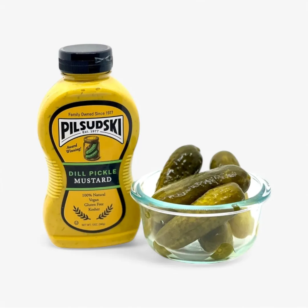 Dill Pickle Mustard 12/12 oz Squeeze