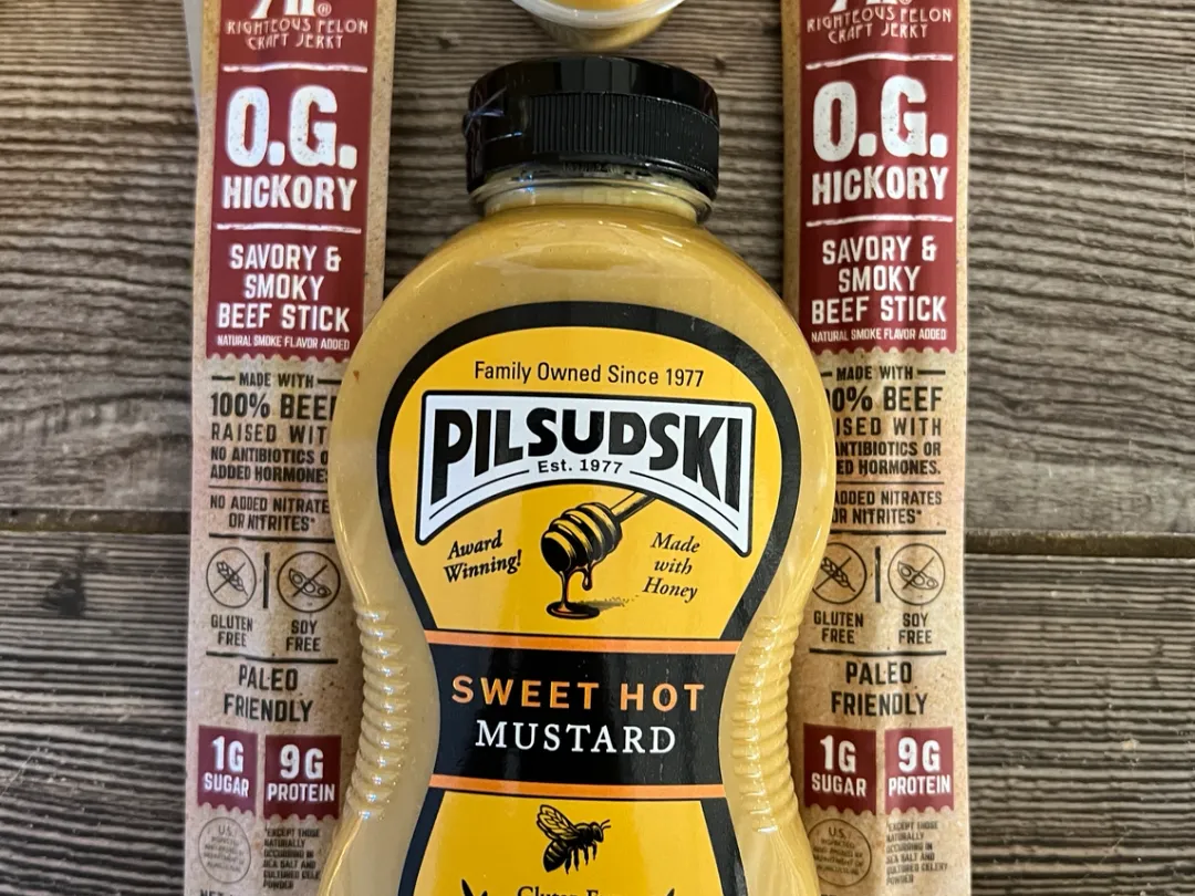 Sweet Hot Mustard with Honey 6/12 oz Squeeze