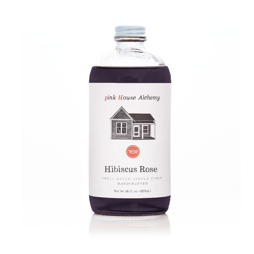 Hibiscus Rose Simple Syrup