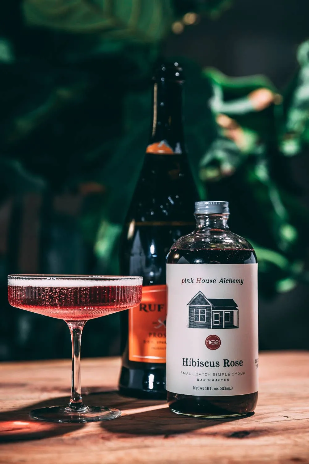 Hibiscus Rose Simple Syrup