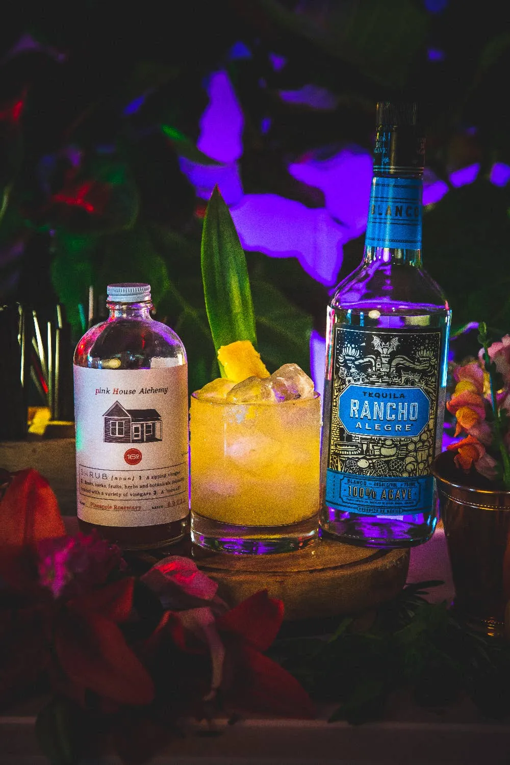 Pineapple Rosemary Shrub