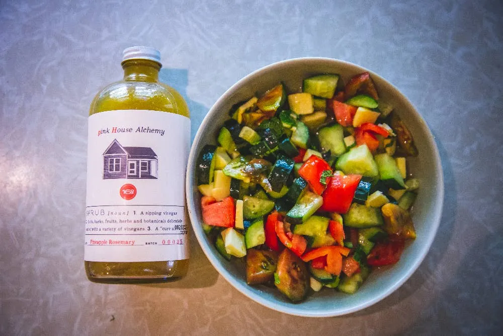Pineapple Rosemary Shrub