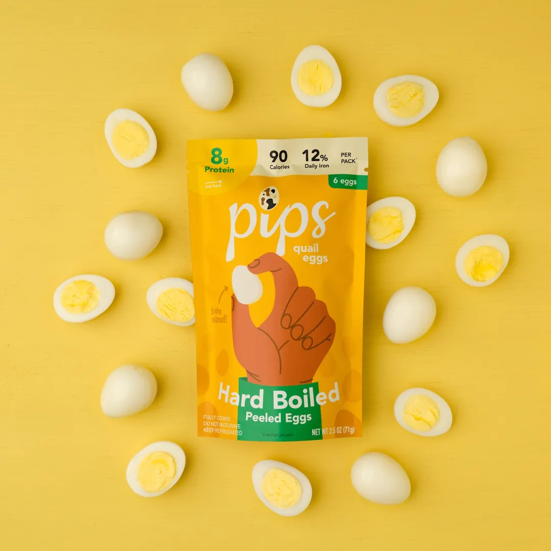 Pips Hard Boiled Quail Eggs
