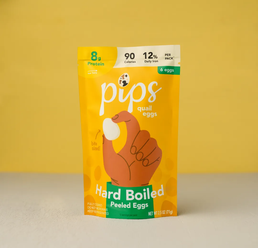 Pips Hard Boiled Quail Eggs