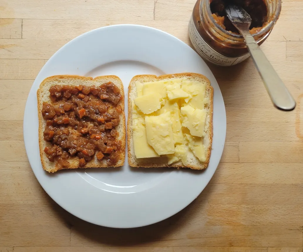 Rough-Cut Relish - the Tangy Crunch That Complements!