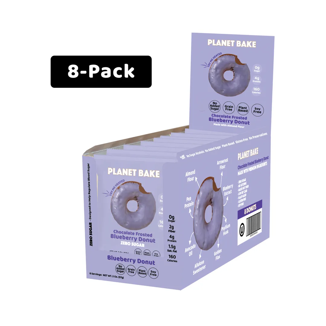 Blueberry Donuts (8pack)