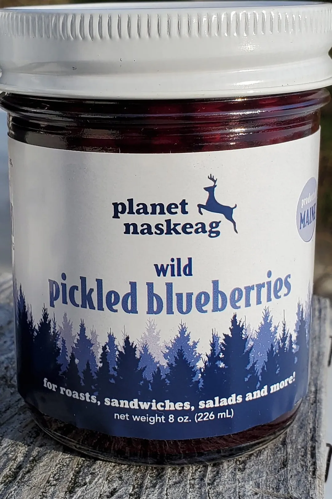Wild Pickled Blueberries