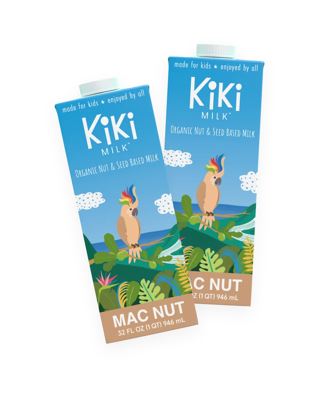 Mac Nut Kiki Milk • 32 fl oz • Pack of 6