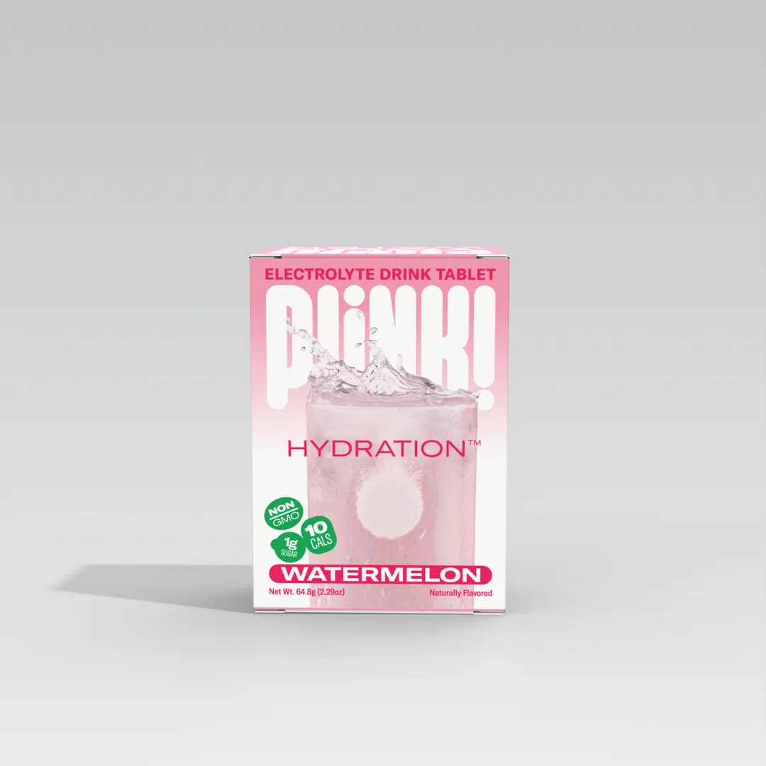 Plink! Hydration - Watermelon Electrolyte Drink Tablet (12pk)