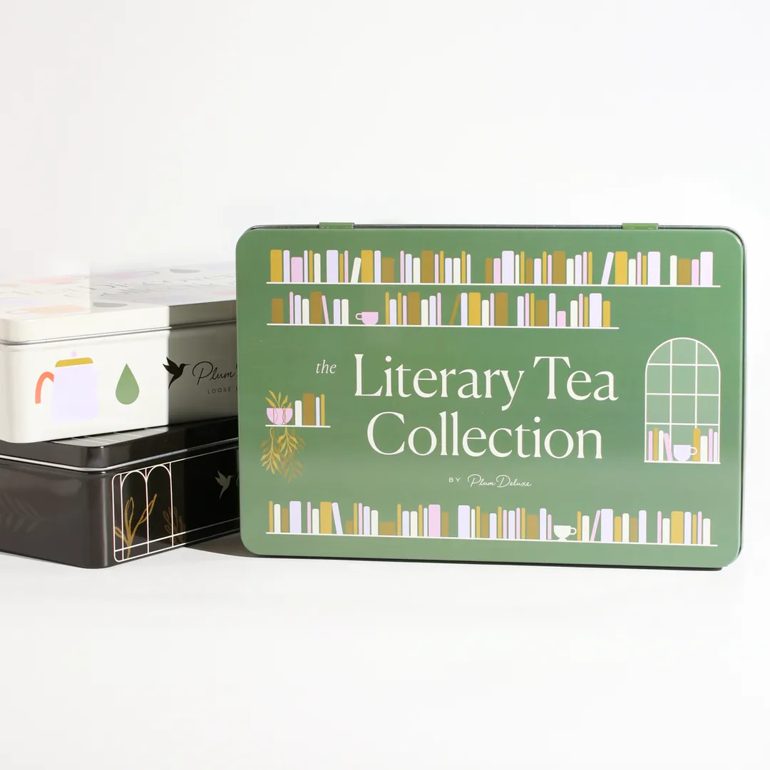 Themed Gift Tins - New! (Literary Tea Collection)