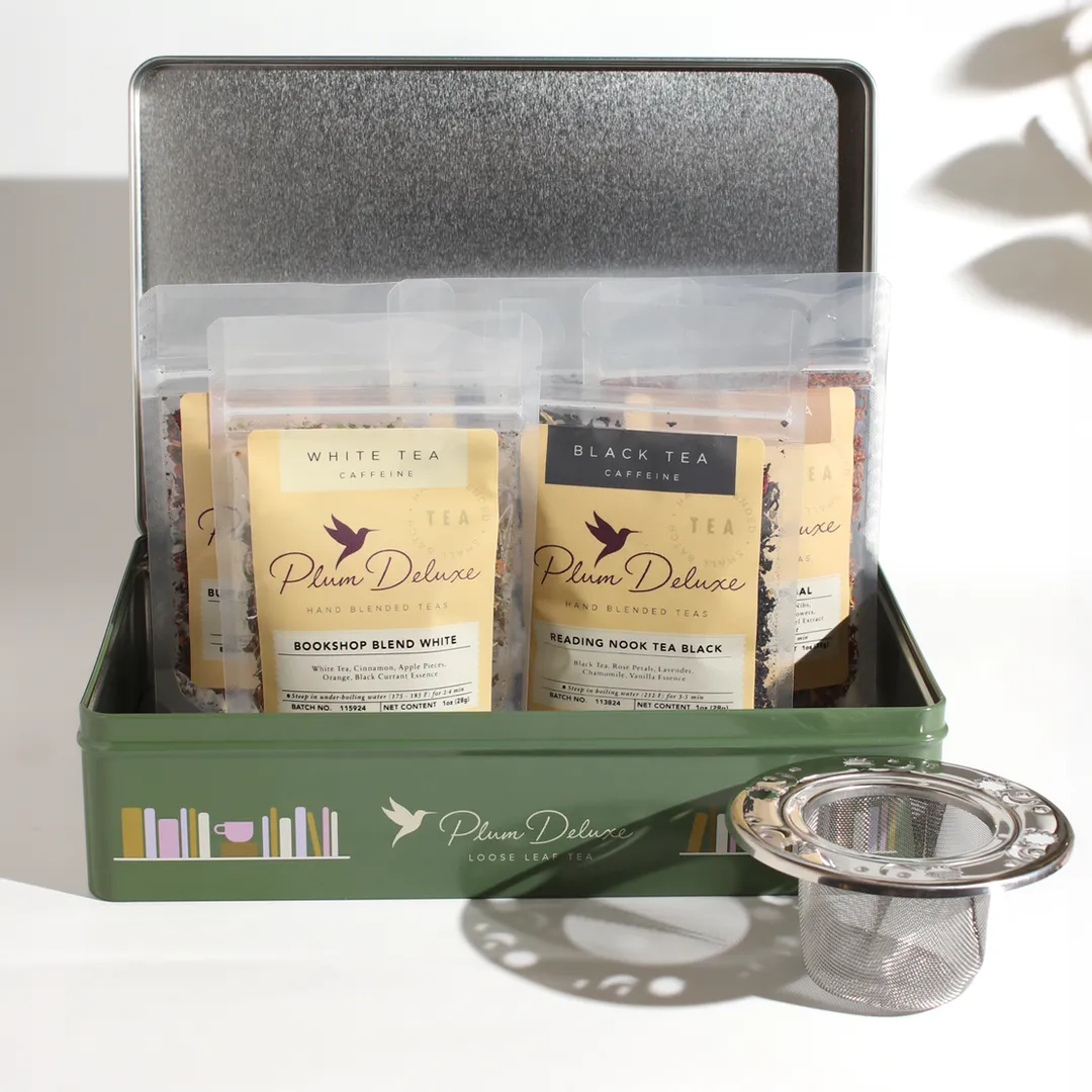 Themed Gift Tins - New! (Literary Tea Collection)