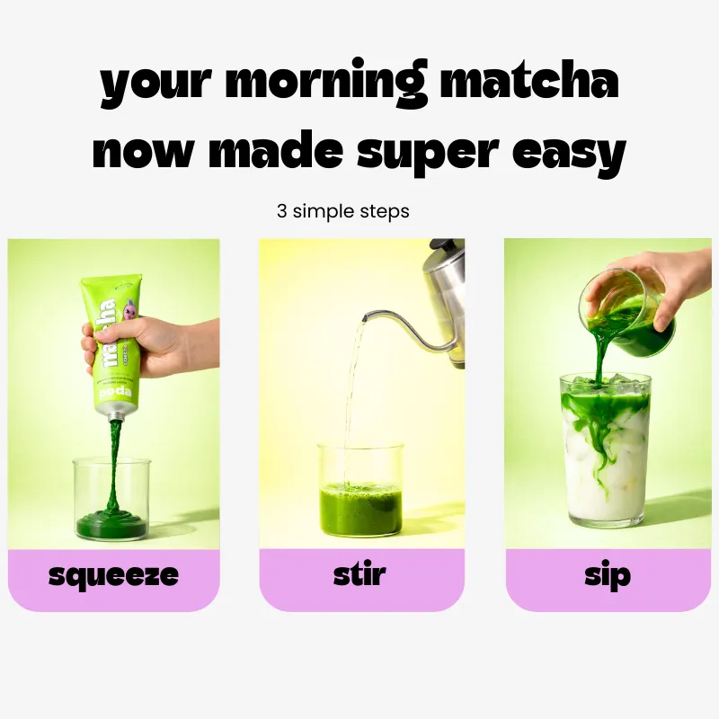 Matcha paste squeeze tube — 20 servings