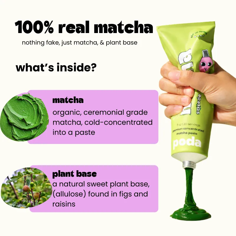 Matcha paste squeeze tube — 20 servings