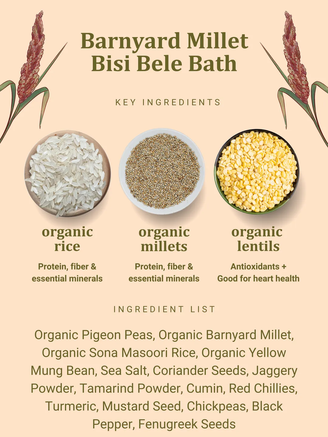 Bisi Bele Bath: 3 One Pot Meals/box
