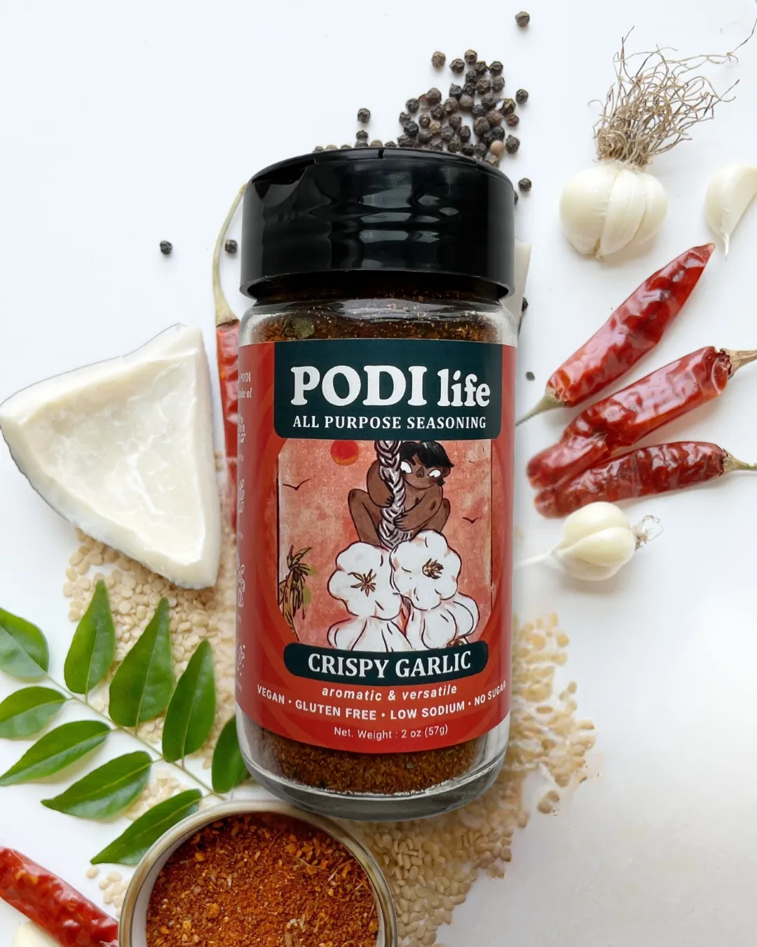 Crispy Garlic Seasoning, Sprinkler