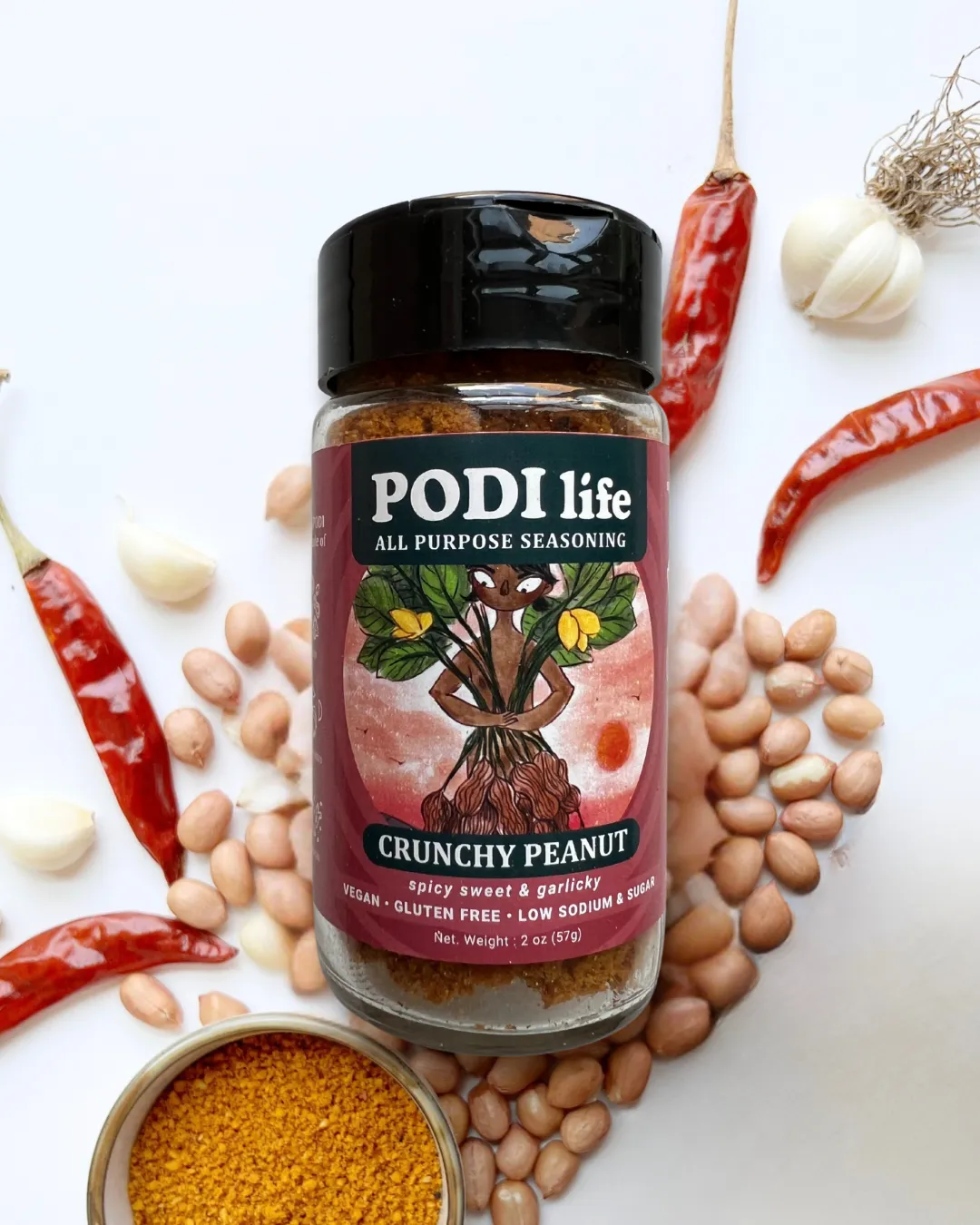 Crunchy Peanut Seasoning, Sprinkler