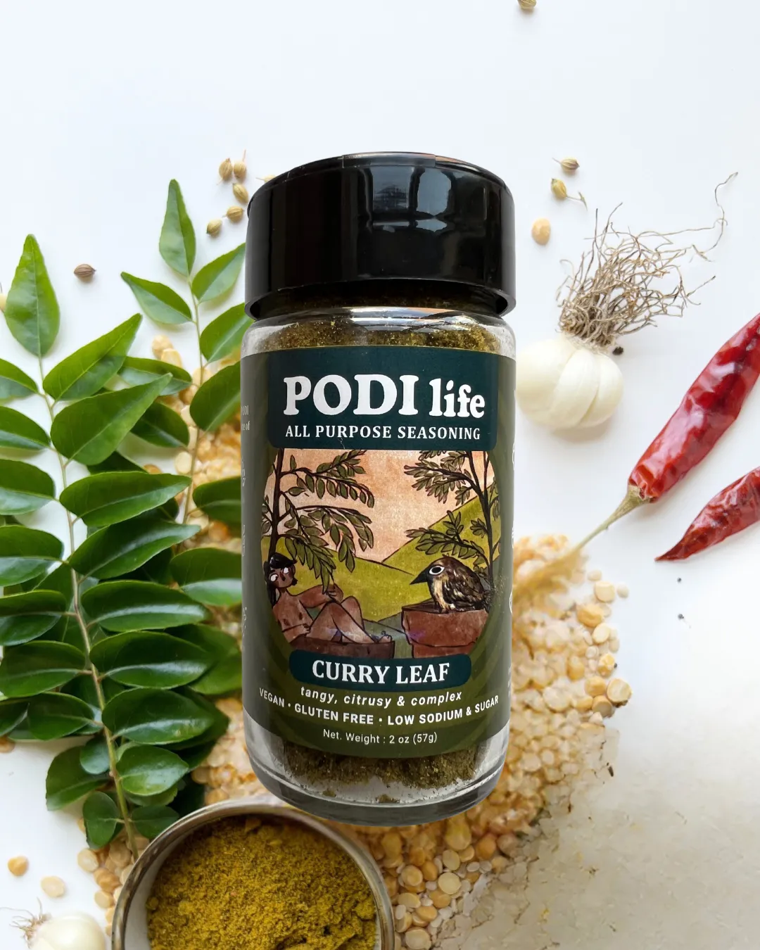 Curry Leaf Seasoning, Sprinkler
