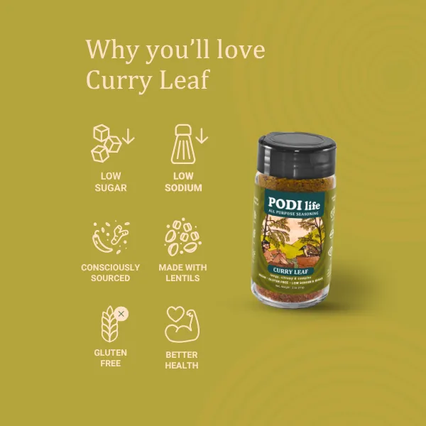 Curry Leaf Seasoning, Sprinkler